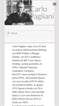 Mobile Screenshot of carlopagliani.com
